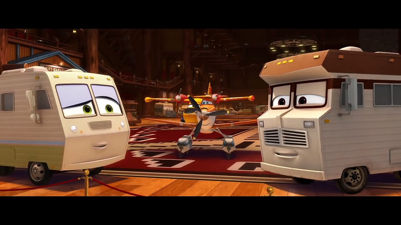 Planes_ Fire & Rescue Movie CLIP - First Kiss (2014) - Disney Animated Sequel HD