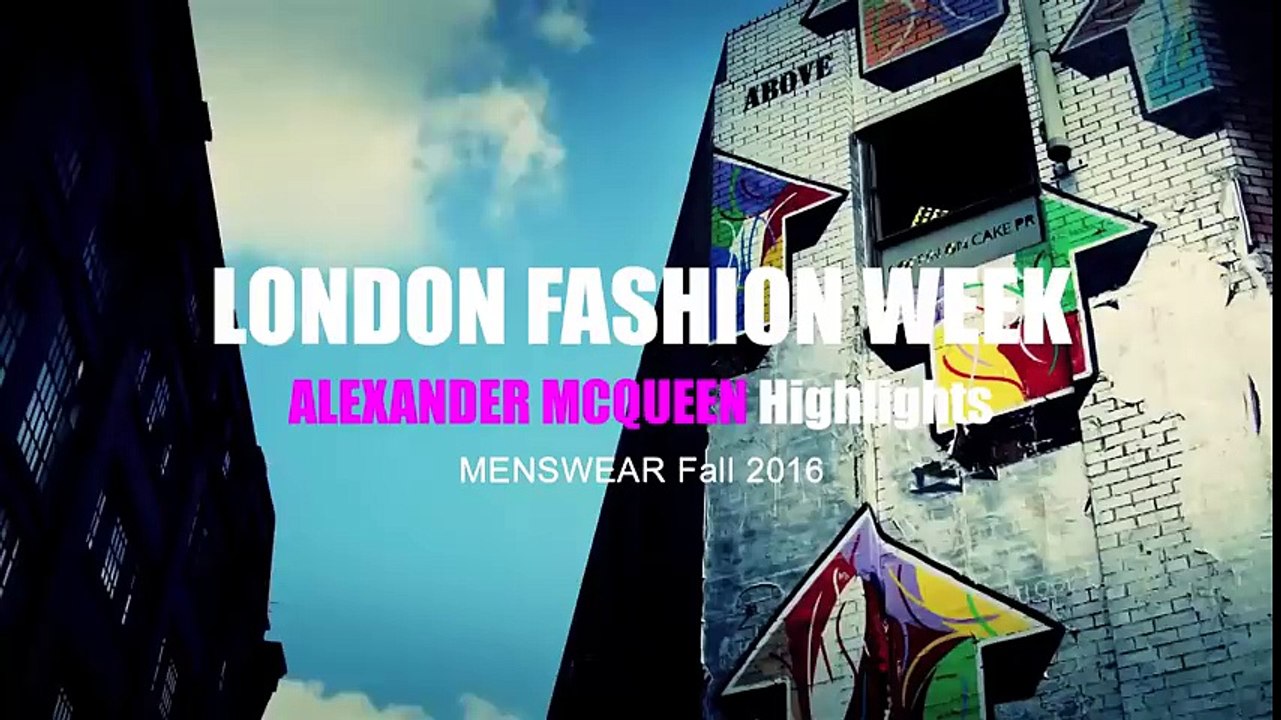 ALEXANDER MCQUEEN Highlights Menswear Fall 2016 by Fashion Channel