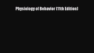 Download Physiology of Behavior (11th Edition) PDF Book Free