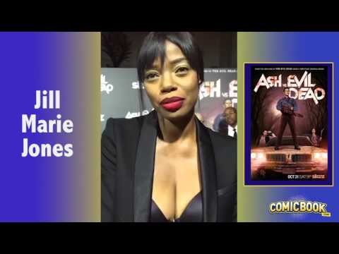 Jill Marie Jones On Ash Vs. Evil Dead Red Carpet