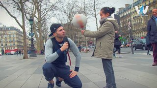 Je défie des inconnus au FREESTYLE FOOTBALL