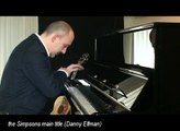 The Simpsons main title theme - piano solo - Luca Bonucci