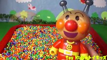 アンパンマン おもちゃアニメ ビーズの中でかくれんぼ❤ドラえもん Toy Kids トイキッズ animation anpanman