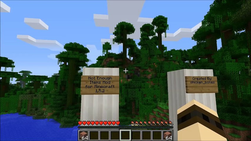 Minecraft Not Enough Items Mod Sorenus Mods Dailymotion Video