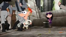 Phineas and Ferb:Star Wars - Isabella Kisses Phineas