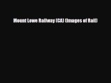 [PDF] Mount Lowe Railway (CA) (Images of Rail) Read Online