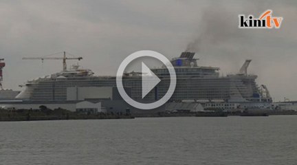 Kapal paling mewah di dunia mulakan pelayaran