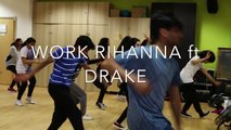 WORK | RIAHANNA ft DRAKE | DJ AceMula Remix | Dance Cover Video | Jeya Raveendran Choreogr