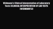 Download Widmann's Clinical Interpretation of Laboratory Tests (CLINICAL INTERPRETATION OF