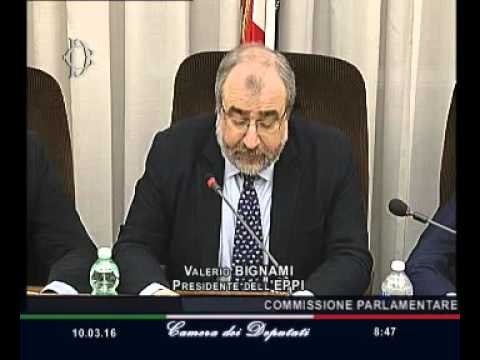 Roma - Audizione Bignami, Presidente Ente Previdenza Periti Industriali (10.03.16)