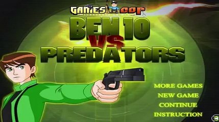 Ben 10 Vs Predators- Ben10 Games