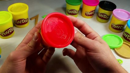 Lets Learn Numbers from 1 to 10! Full Play Doh 10 Numbers Crafted for Kids