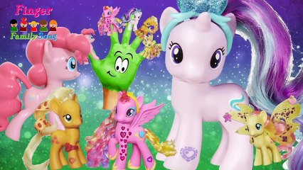 Pony toys Finger Family l Nursery Rhymes l Children Song