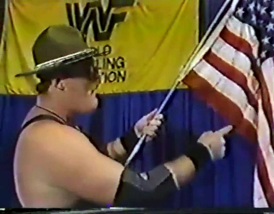 Sgt Slaughter vs Iron Sheik Championship Wrestling Feb 18th, 1984