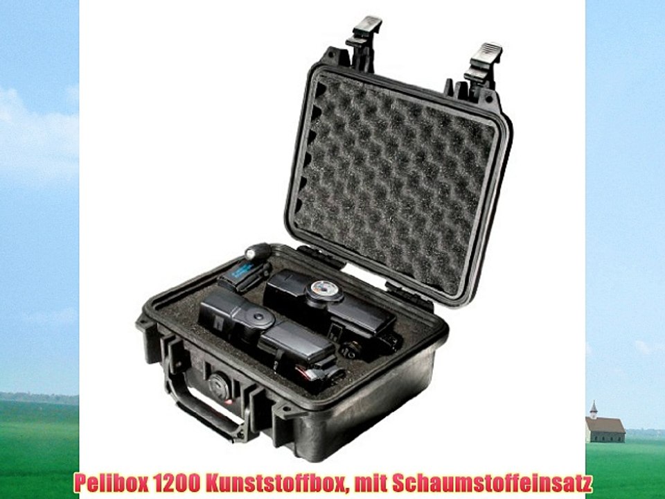 Pelibox 1200 Kunststoffbox mit Schaumstoffeinsatz