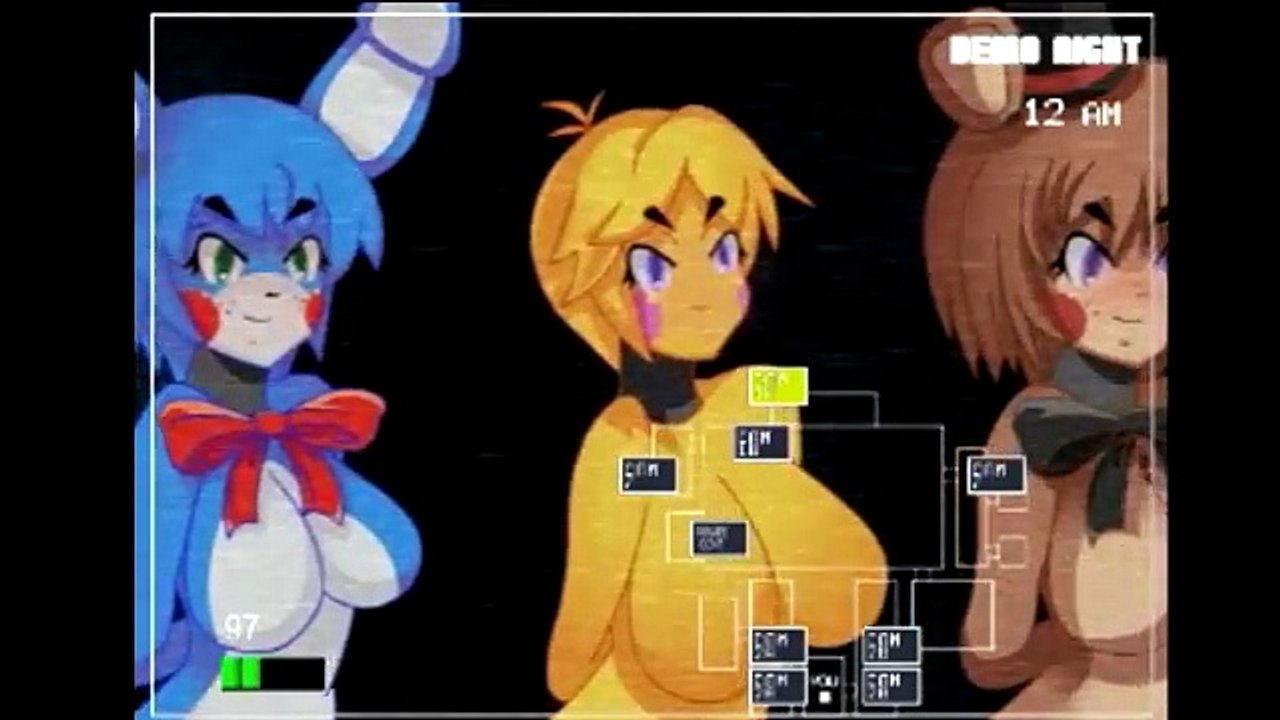 САМАЯ СЕКСУАЛЬНАЯ ПАРОДИЯ FNAF 18+ - Five Nights In Anime (Five Nights At Freddy's 4)
