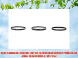 Hoya YKITDG067 Digital Filter Kit (67mm) inkl Cirkular Polfilter/ND-Filter (NDx8)/HMC-C UV-Filter