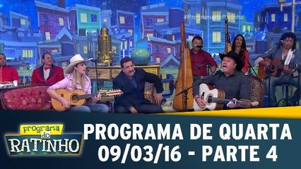 Programa do Ratinho 09.03.16 - Quarta - Parte 4