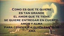 Quiero ser, ﻿el amor de tu alma, ﻿el calor de tu cama y sentir tus caricias...