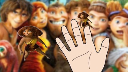 Croods Cartoon Finger Family Rhymes Croods Cartoon Nursery Rhymes for Children