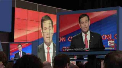 Los candidatos republicanos rebajan el tono en Miami