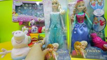 Disney Frozen Royal Color Changing Queen Elsa & Princess Anna Dolls