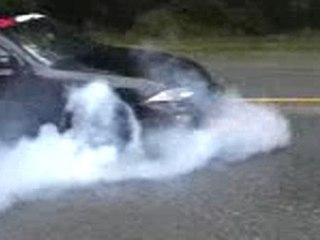 2.2l Turbo Chevy Cavalier    Burnout   (street racing)