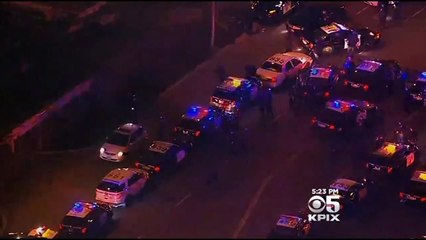 CHP Questions 200 People, Seizes Weapons During Massive Oakland Sideshow