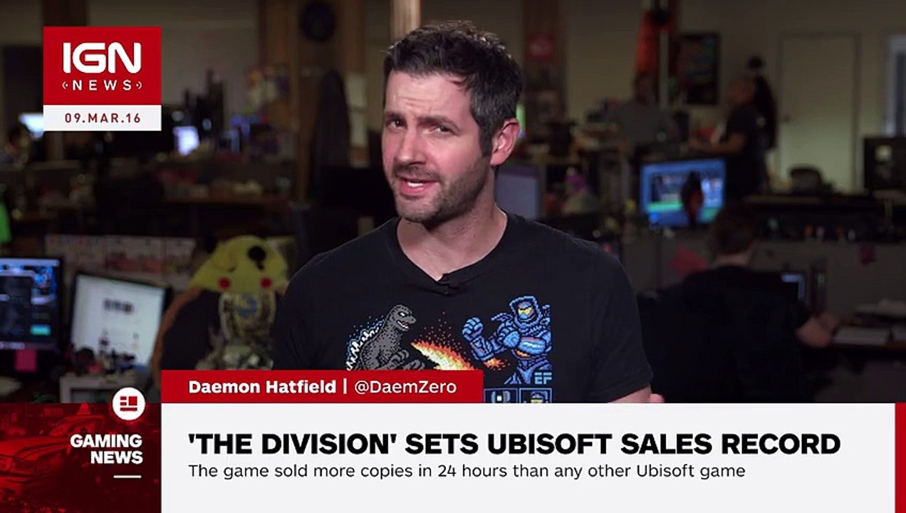 The Division Sets Ubisoft Sales Record - IGN News