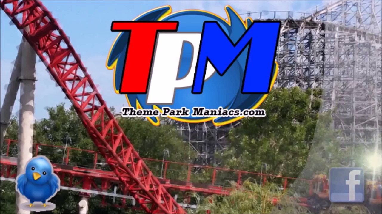 Kings Dominion: Flight of Fear / On Ride Front Row POV / October 11, 2014 1080p