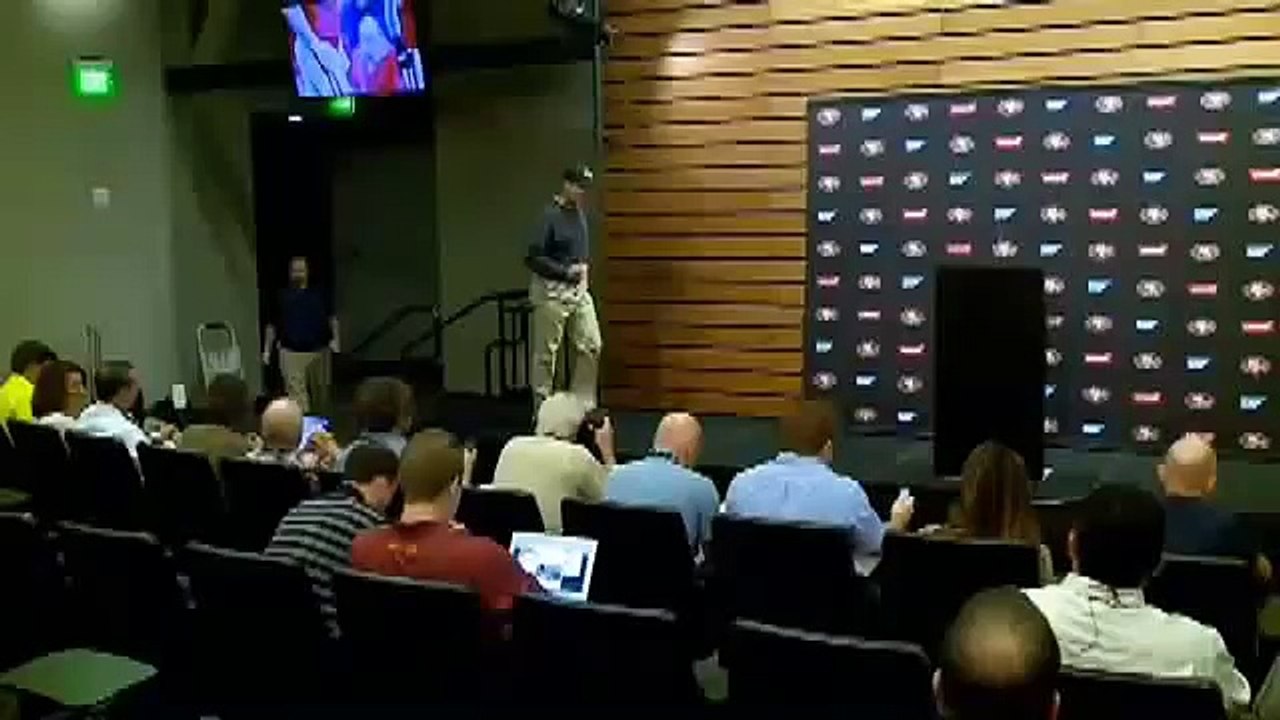 Raw Video: 49ers Coach Jim Harbaugh Spars With Reporters On Ray McDonald Issue