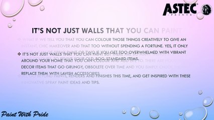 Because a Spray Paint Makeover is All Your Home Needs