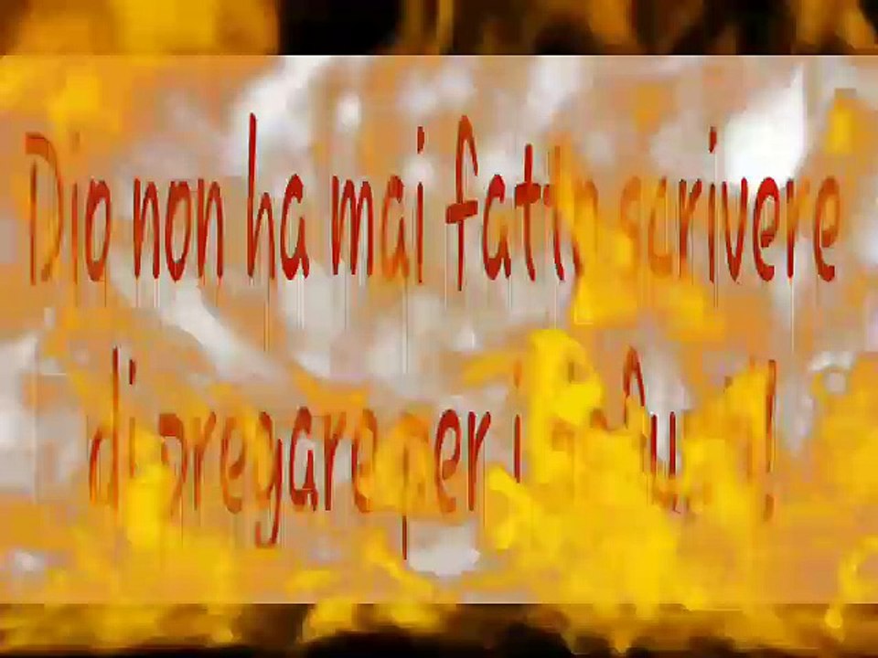 Puoi provare con la Bibbia che...