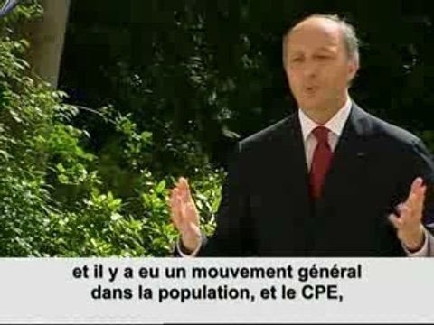 Clip officiel - Laurent Fabius