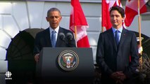 Obama taunts Trudeau on Canada