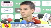 Felipe Aguilar y su convocatoria a la selección precolímpica para enfrentar en el repechaje a Estados Unidos