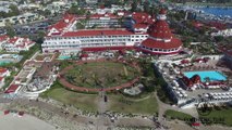 Hotel Del Coronado Construction with Artificial Grass - Synthetic Turf Systems