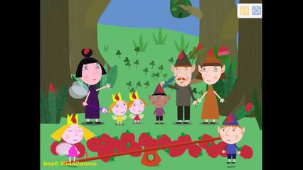 Ben and Hollys little Kigdom - Strawberry Jump. Cartoon games for kids
