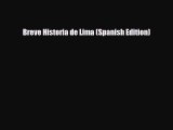 PDF Breve Historia de Lima (Spanish Edition) Free Books