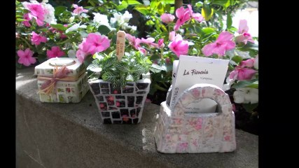 [ART-HOBBY]- Tuto - Papier de soie "décopatch" sur mosaïque