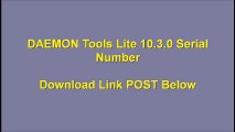 DAEMON Tools Lite 10.3.0 Crack