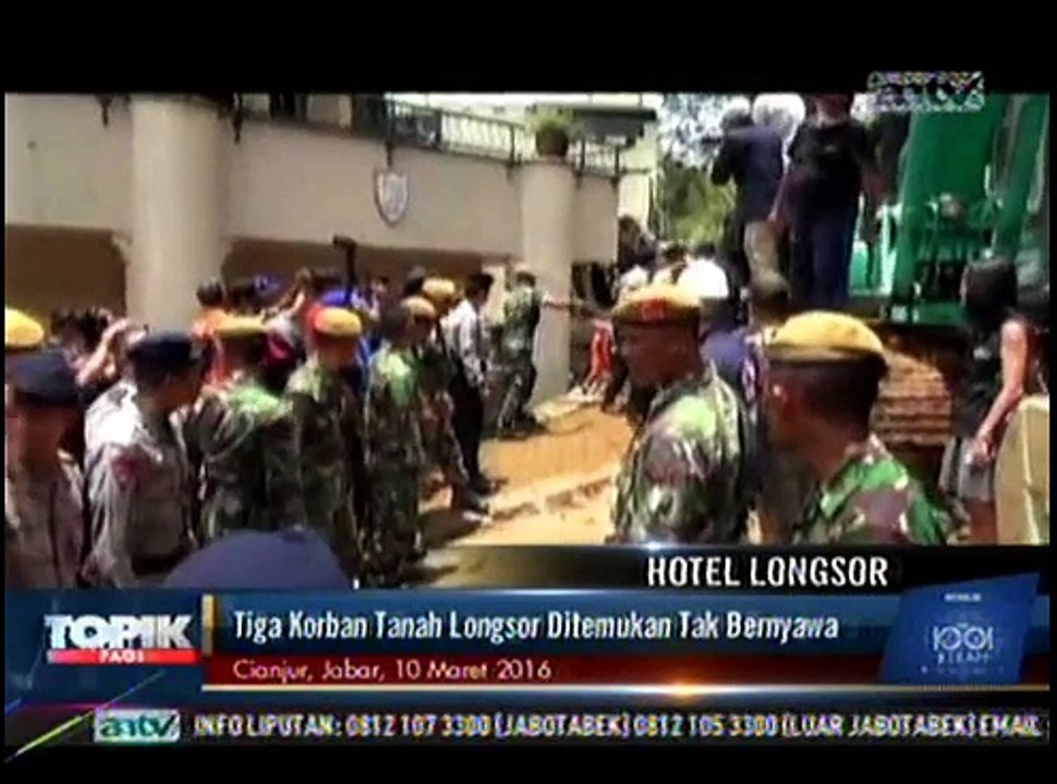 Korban Longsor Hotel di Cianjur Bertambah 3 Orang