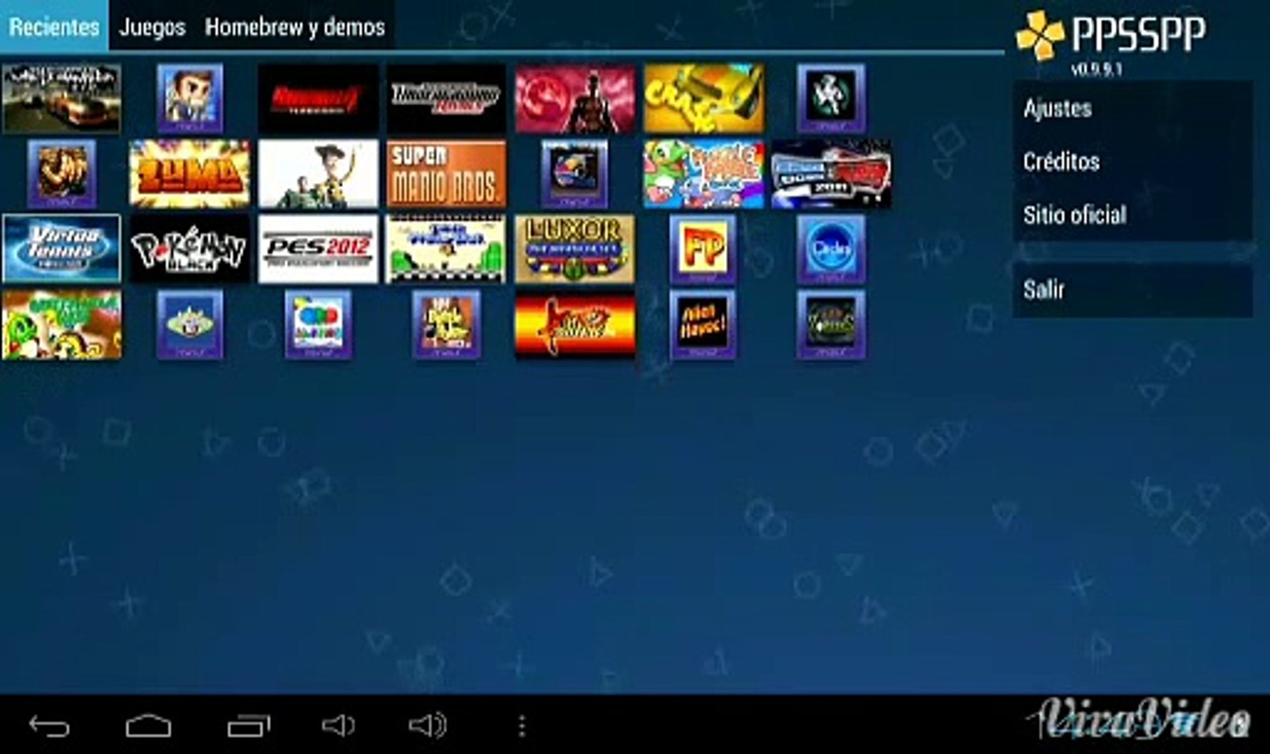 juegos compatibles y poco peso ppsspp android 2015 - video Dailymotion