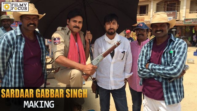 Sardaar Gabbar Singh Latest Making Video | Pawan Kalyan | Bobby | Filmy Focus