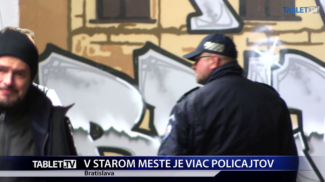 Na bratislavské Staré Mesto dohliada viac policajtov