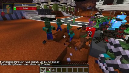 Minecraft: PLANET MARS HUNGER GAMES Lucky Block Mod Modded Mini Game
