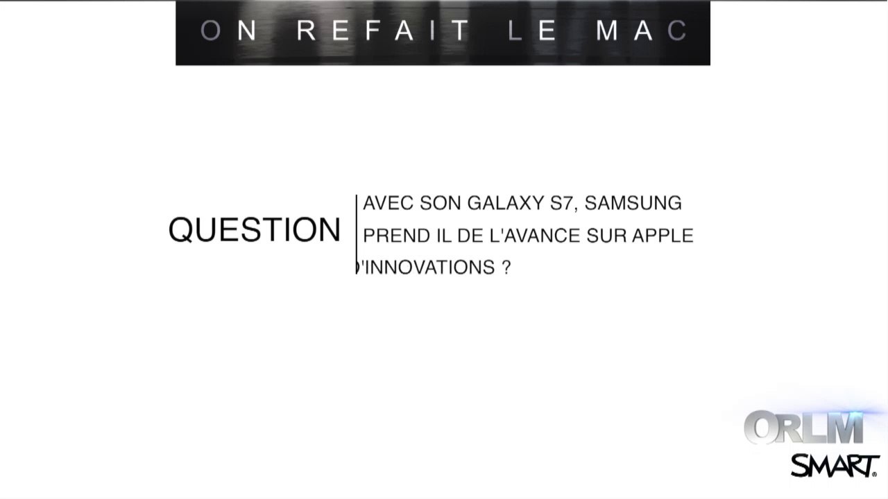 ORLM-221 : 5P, Question sondage, Samsung prend il de l'avance sur Apple?