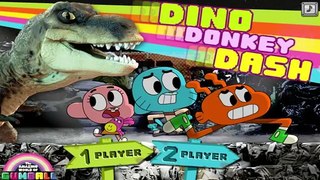 The Amazing World Of Gumball - Dino Donkey Dash - Gumball Games