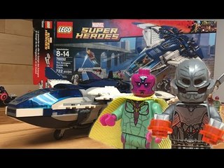 LEGO Quinjet City Chase Unboxed And Built