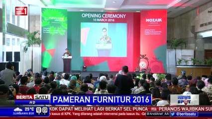 Pameran Furniture Indonesia 2016, Promosikan Kerajinan Lokal